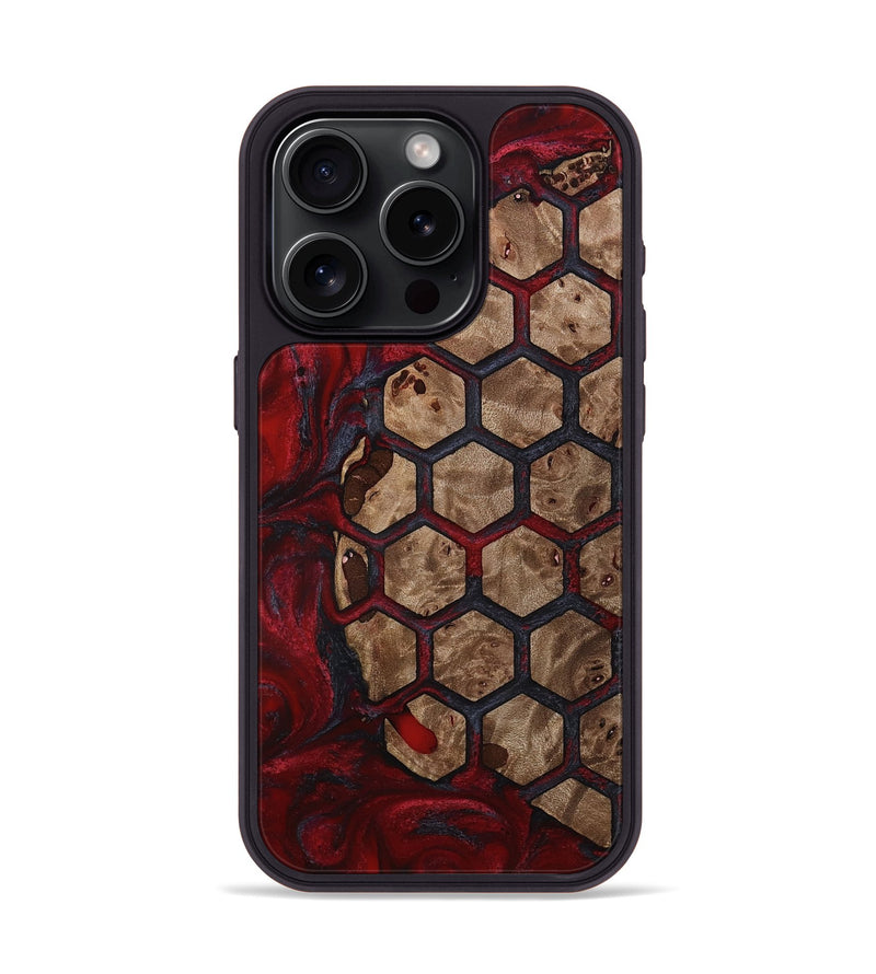 iPhone 15 Pro Wood Phone Case - Paris (Pattern, 812999)