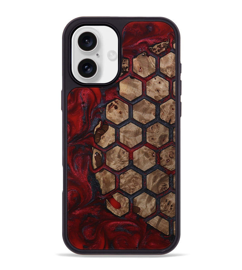 iPhone 16 Plus Wood Phone Case - Paris (Pattern, 812999)
