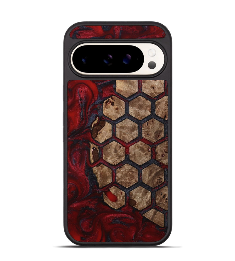 Pixel 9 Wood Phone Case - Paris (Pattern, 812999)