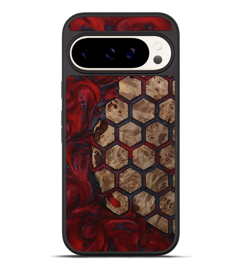 Pixel 9 Pro XL Wood Phone Case - Paris (Pattern, 812999)