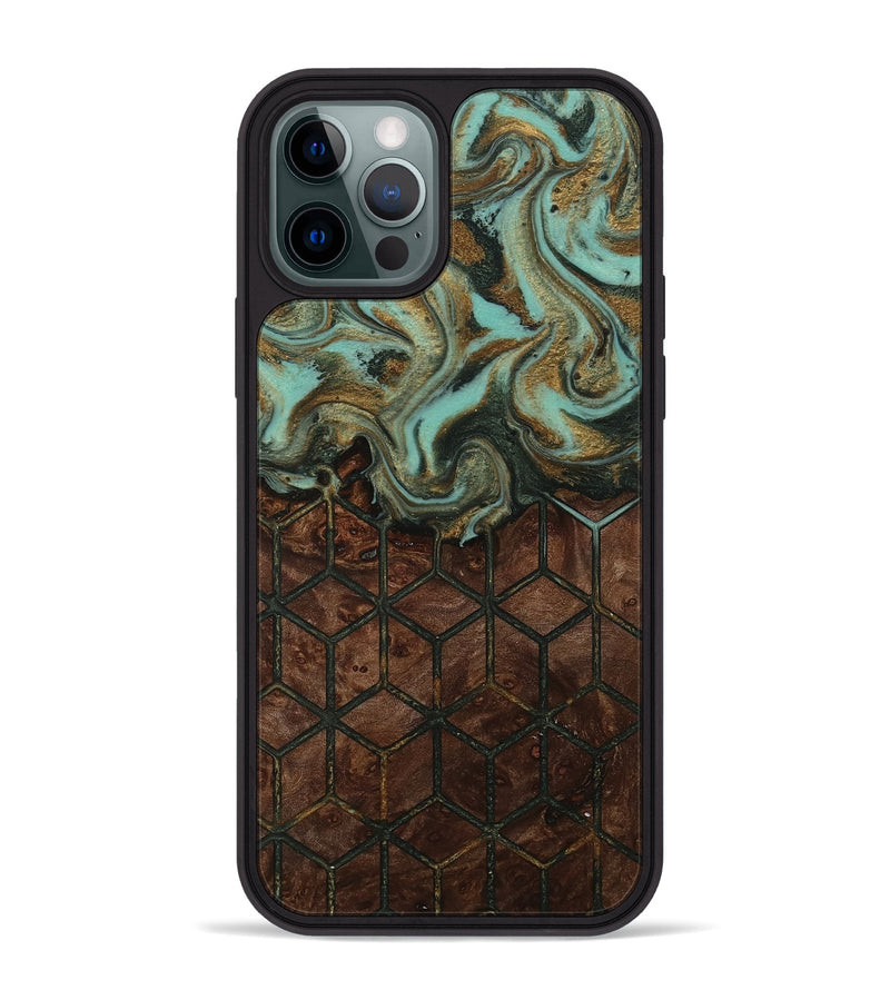 iPhone 12 Pro Max Wood Phone Case - Colby (Pattern, 813000)