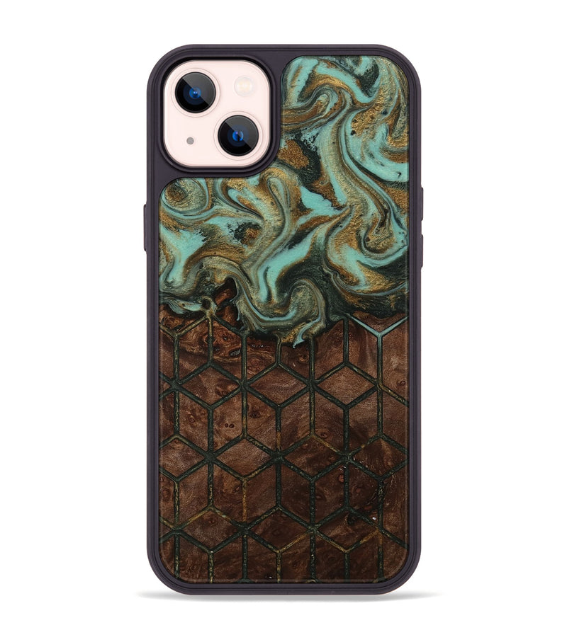 iPhone 14 Plus Wood Phone Case - Colby (Pattern, 813000)
