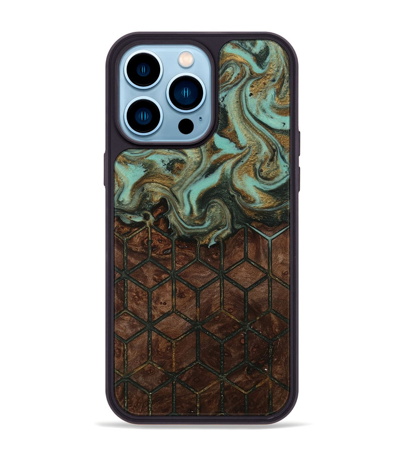 iPhone 14 Pro Max Wood Phone Case - Colby (Pattern, 813000)