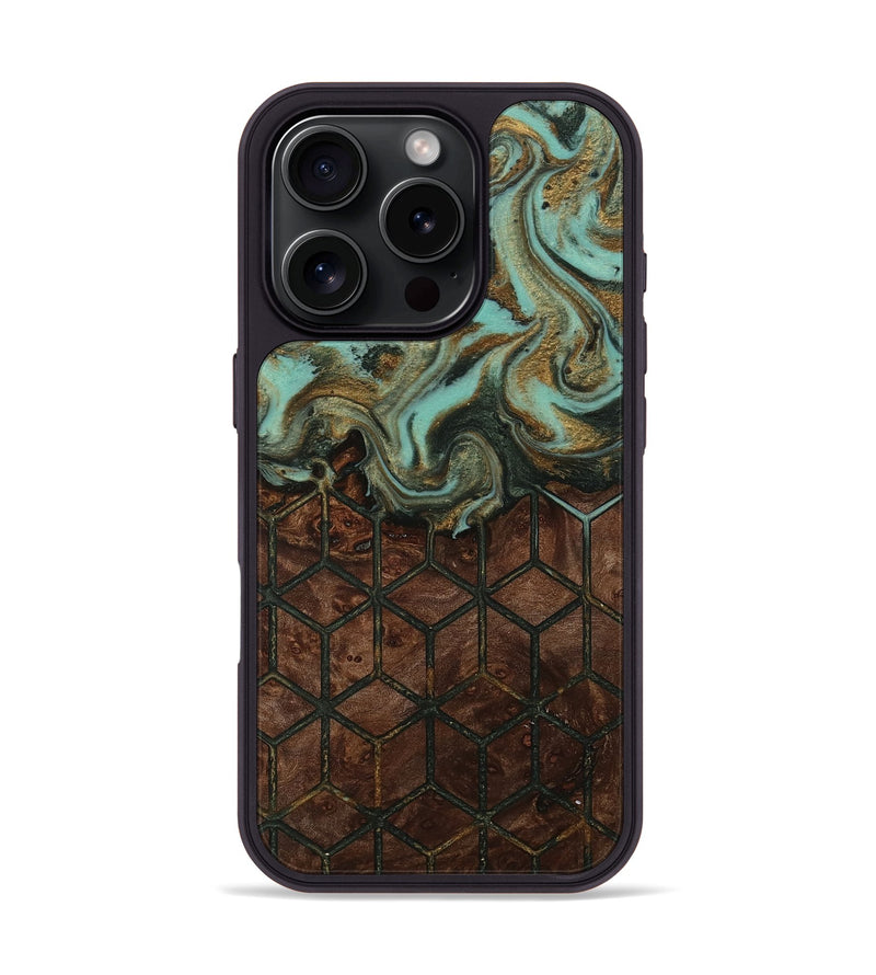 iPhone 16 Pro Wood Phone Case - Colby (Pattern, 813000)