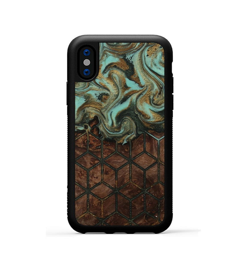 iPhone Xs Wood Phone Case - Colby (Pattern, 813000)