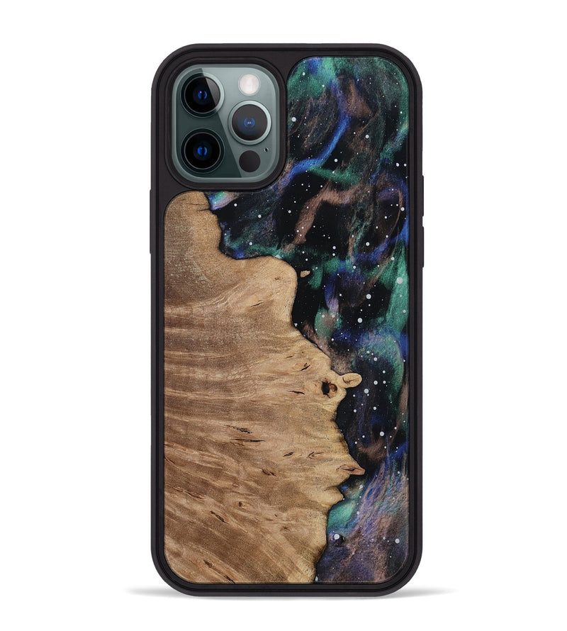 iPhone 12 Pro Max Wood Phone Case - Junior (Cosmos, 813011)