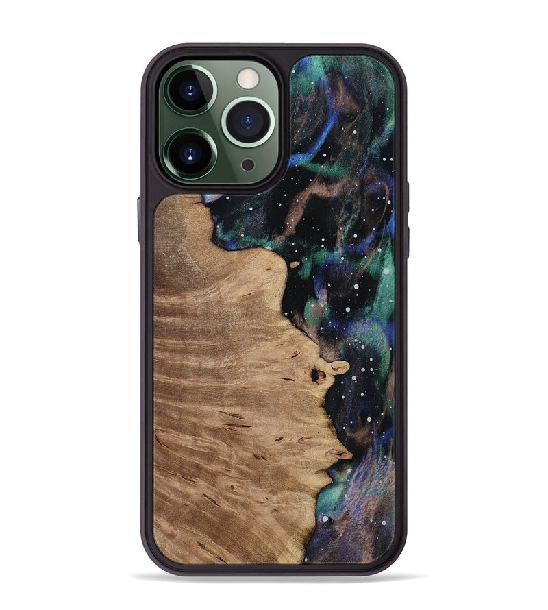 iPhone 13 Pro Max Wood Phone Case - Junior (Cosmos, 813011)