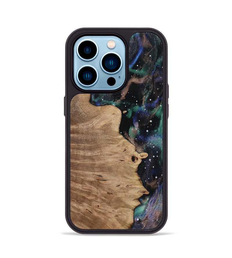 iPhone 14 Pro Wood Phone Case - Junior (Cosmos, 813011)