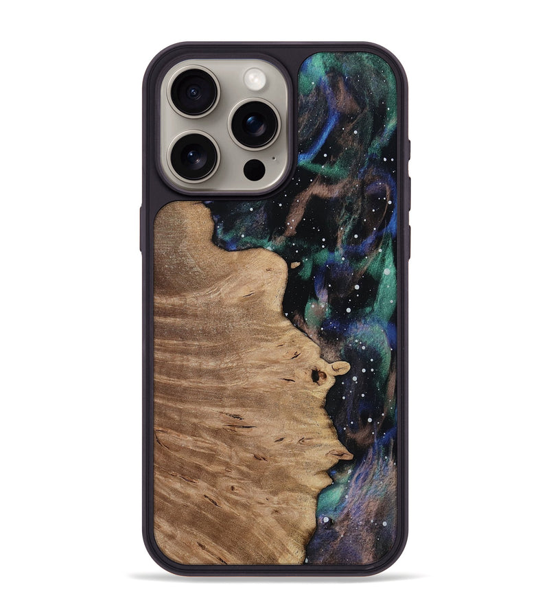 iPhone 15 Pro Max Wood Phone Case - Junior (Cosmos, 813011)