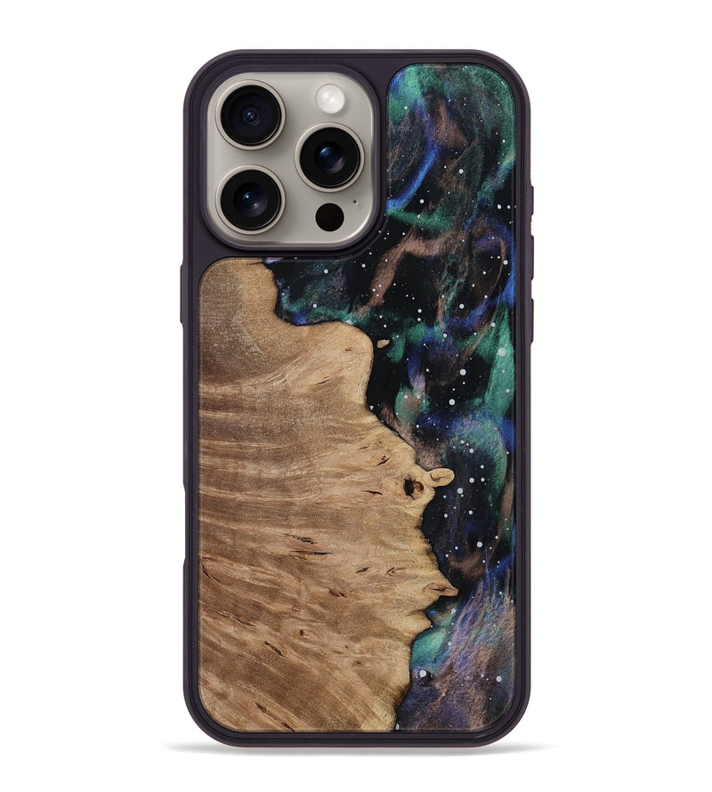 iPhone 16 Pro Max Wood Phone Case - Junior (Cosmos, 813011)