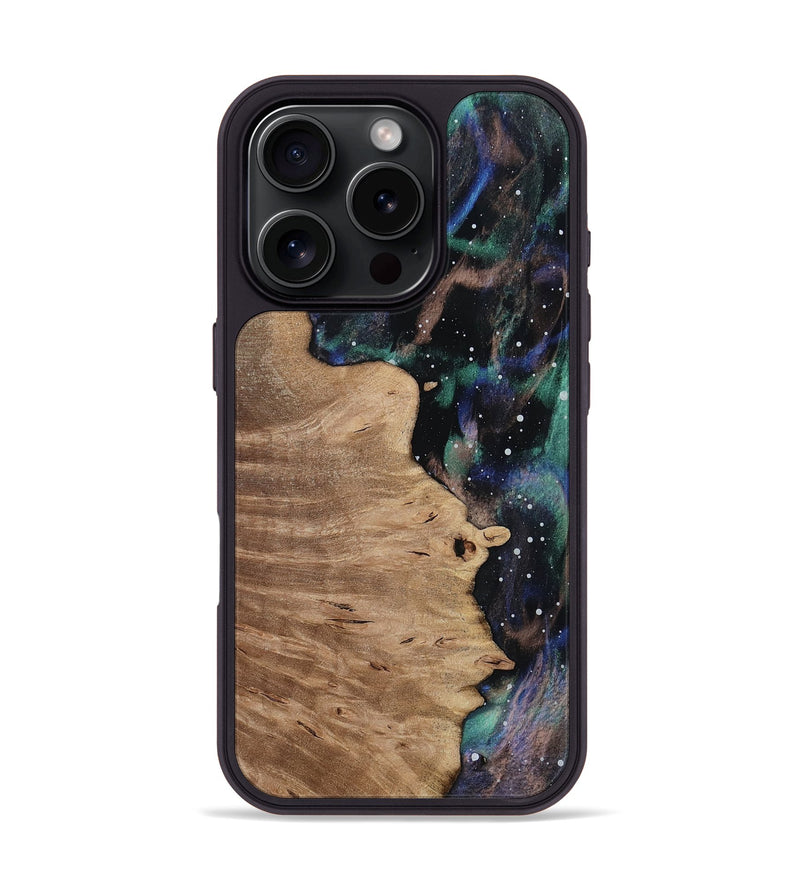 iPhone 16 Pro Wood Phone Case - Junior (Cosmos, 813011)