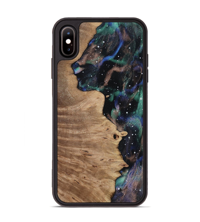 iPhone Xs Max Wood Phone Case - Junior (Cosmos, 813011)