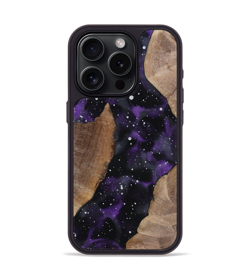 iPhone 15 Pro Wood Phone Case - Roberta (Cosmos, 813038)