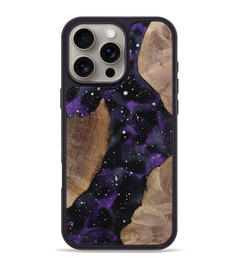 iPhone 16 Pro Max Wood Phone Case - Roberta (Cosmos, 813038)