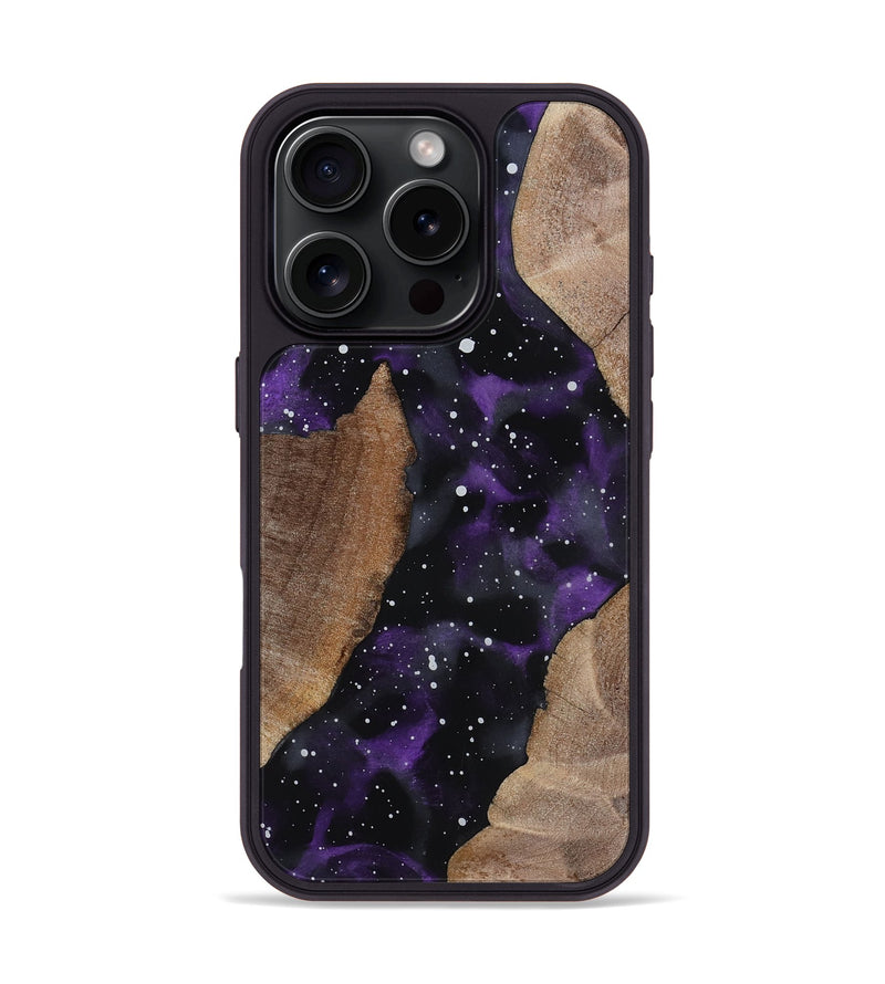 iPhone 16 Pro Wood Phone Case - Roberta (Cosmos, 813038)