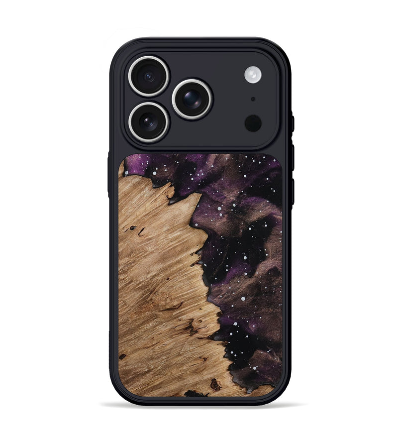 iPhone 17 Pro Wood Phone Case - Amiyah (Cosmos, 813040)