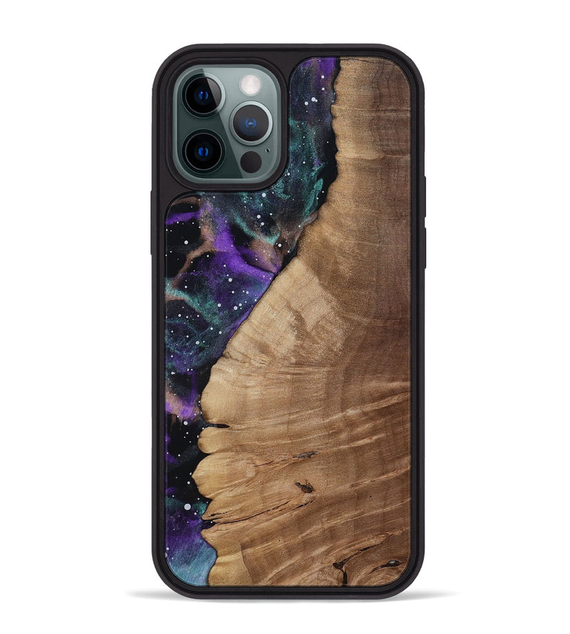 iPhone 12 Pro Max Wood Phone Case - Boston (Cosmos, 813046)