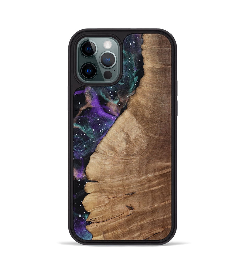 iPhone 12 Pro Wood Phone Case - Boston (Cosmos, 813046)