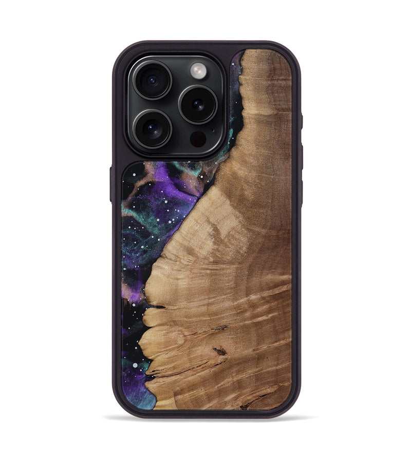 iPhone 15 Pro Wood Phone Case - Boston (Cosmos, 813046)