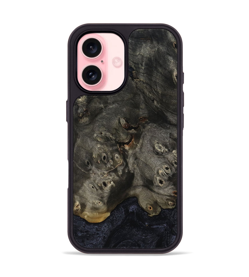 iPhone 16 Wood Phone Case - Eliza (Wood Burl, 813049)
