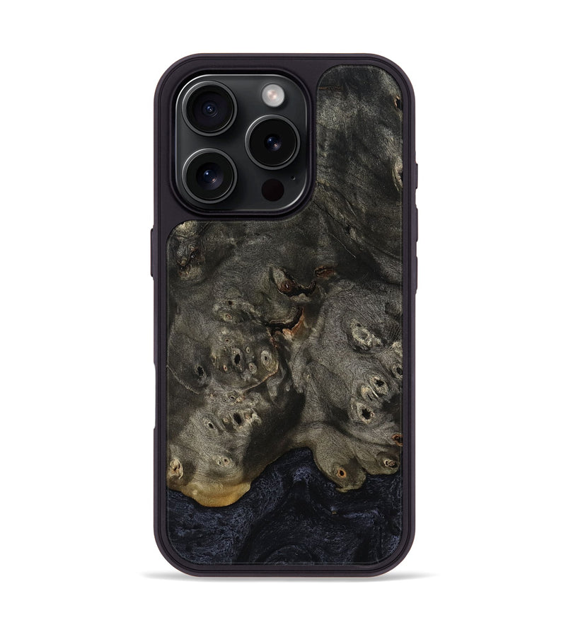 iPhone 16 Pro Wood Phone Case - Eliza (Wood Burl, 813049)