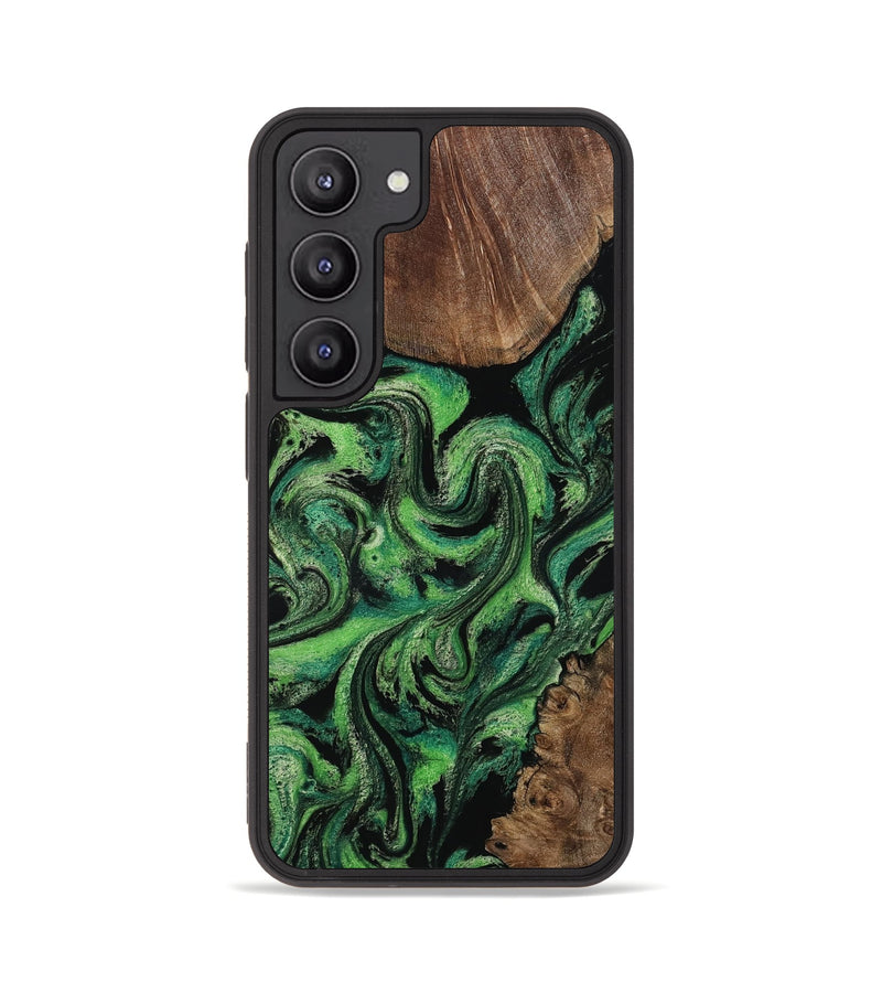 Galaxy S23 Wood Phone Case - Rio (Green, 813051)
