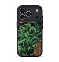 iPhone 17 Pro Wood Phone Case - Rio (Green, 813051)