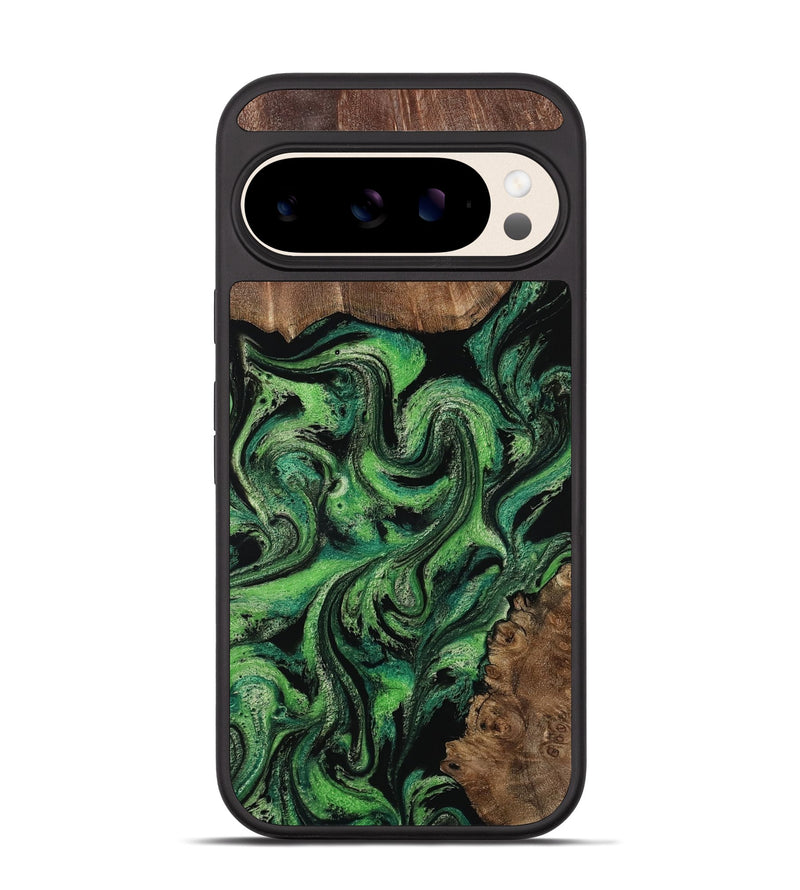 Pixel 10 Wood Phone Case - Rio (Green, 813051)