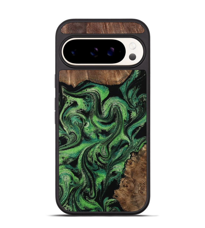 Pixel 9 Wood Phone Case - Rio (Green, 813051)