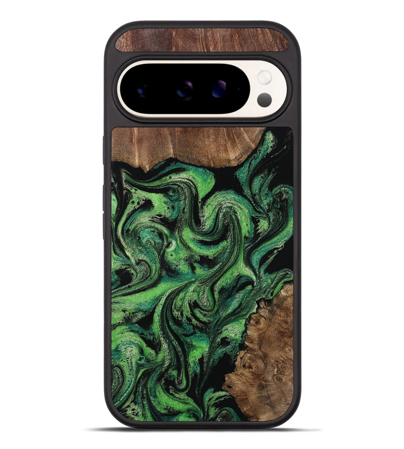 Pixel 9 Pro XL Wood Phone Case - Rio (Green, 813051)