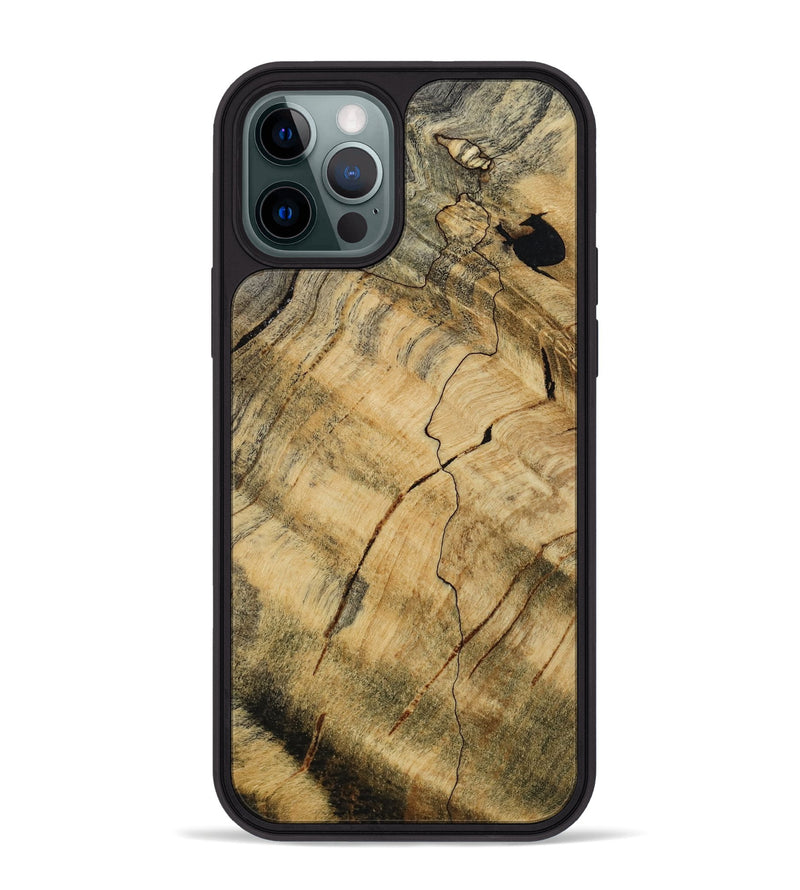 iPhone 12 Pro Max Wood Phone Case - Ocean (Wood Burl, 813062)