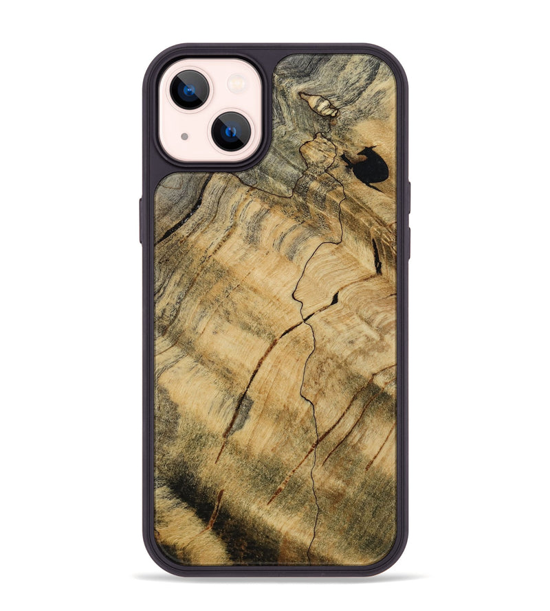 iPhone 14 Plus Wood Phone Case - Ocean (Wood Burl, 813062)