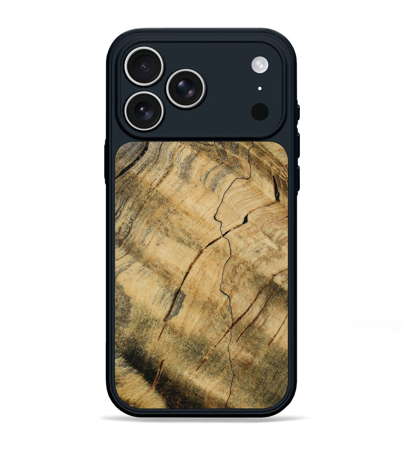 iPhone 17 Pro Max Wood Phone Case - Ocean (Wood Burl, 813062)