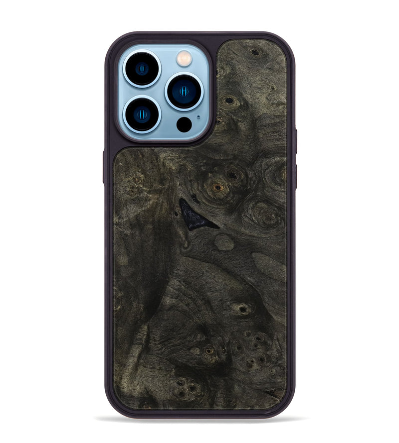 iPhone 14 Pro Max Wood Phone Case - Romeo (Wood Burl, 813065)