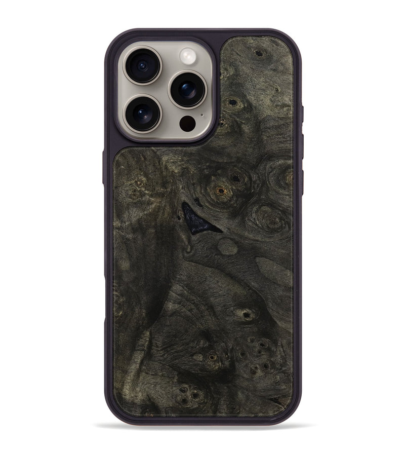 iPhone 16 Pro Max Wood Phone Case - Romeo (Wood Burl, 813065)
