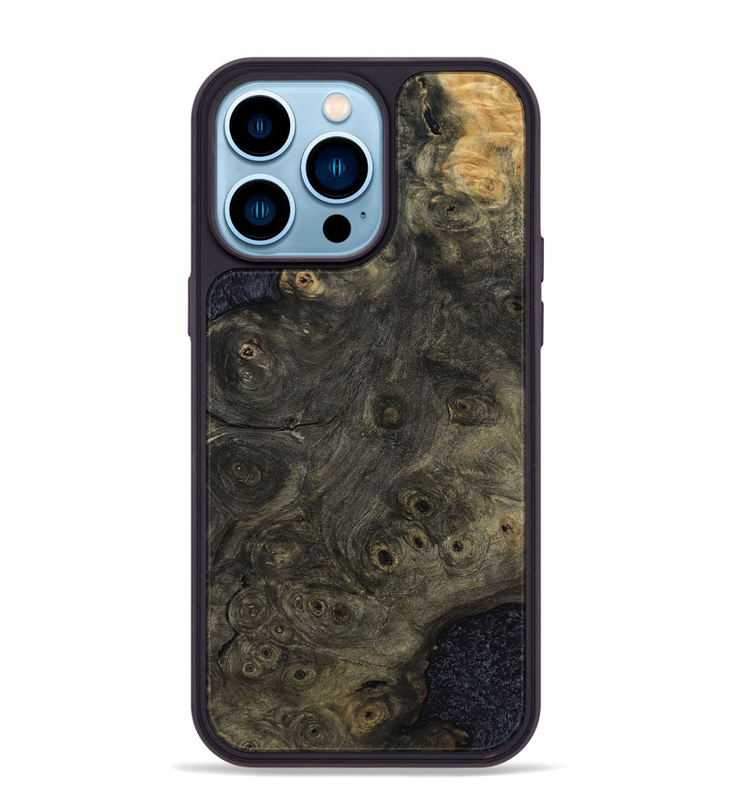 iPhone 14 Pro Max Wood Phone Case - Khari (Wood Burl, 813066)