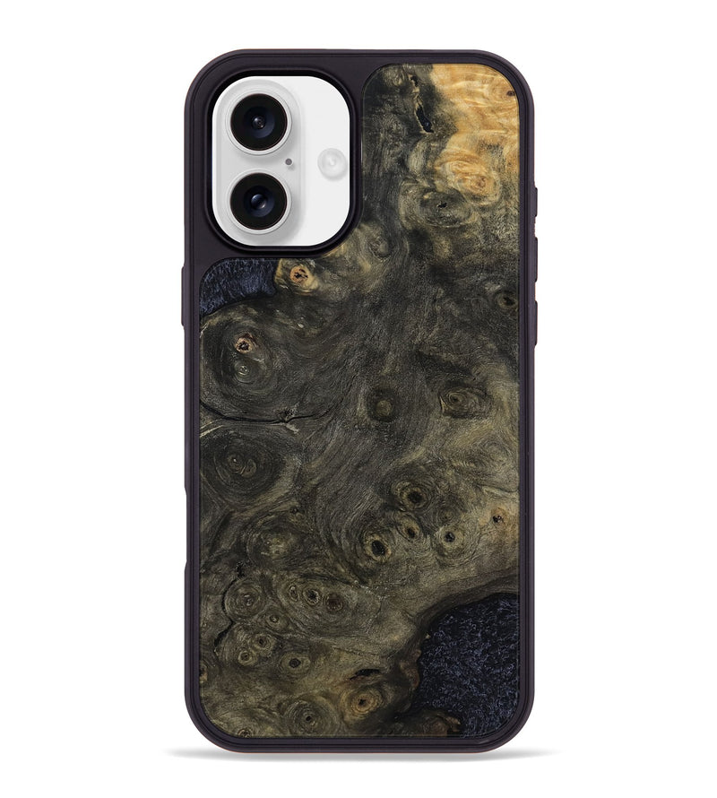 iPhone 16 Plus Wood Phone Case - Khari (Wood Burl, 813066)