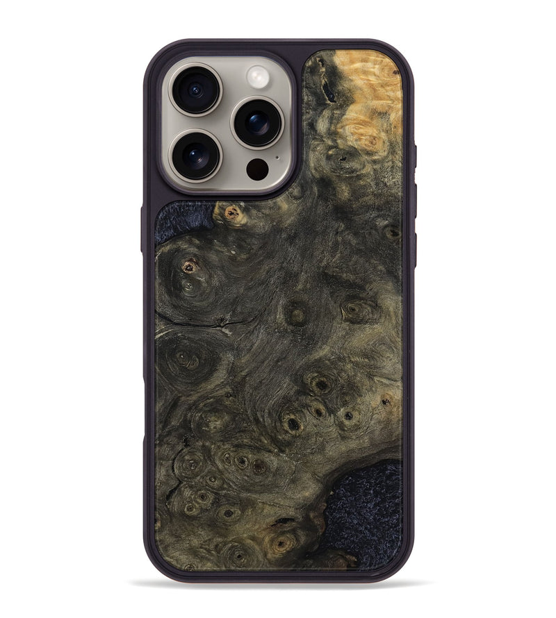 iPhone 16 Pro Max Wood Phone Case - Khari (Wood Burl, 813066)