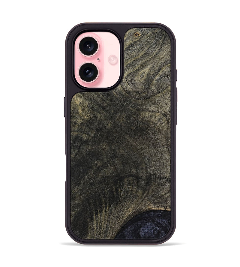 iPhone 16 Wood Phone Case - Dandre (Wood Burl, 813068)