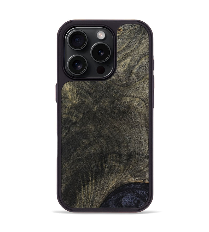 iPhone 16 Pro Wood Phone Case - Dandre (Wood Burl, 813068)