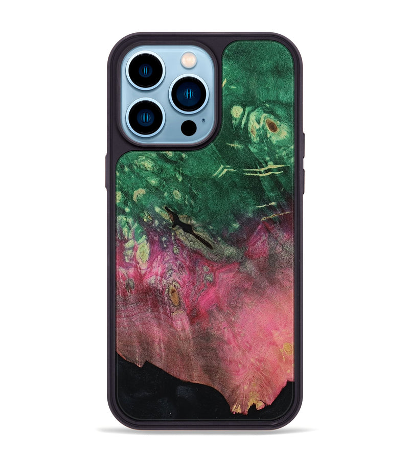 iPhone 14 Pro Max Wood Phone Case - Ricardo (Wood Burl, 813070)