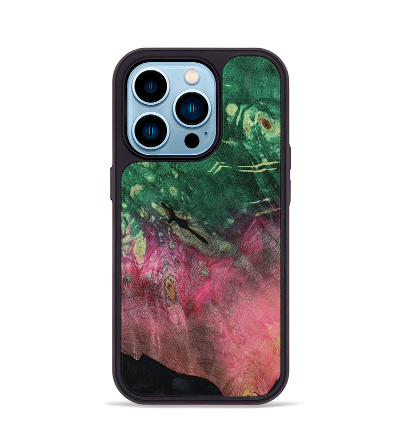 iPhone 14 Pro Wood Phone Case - Ricardo (Wood Burl, 813070)