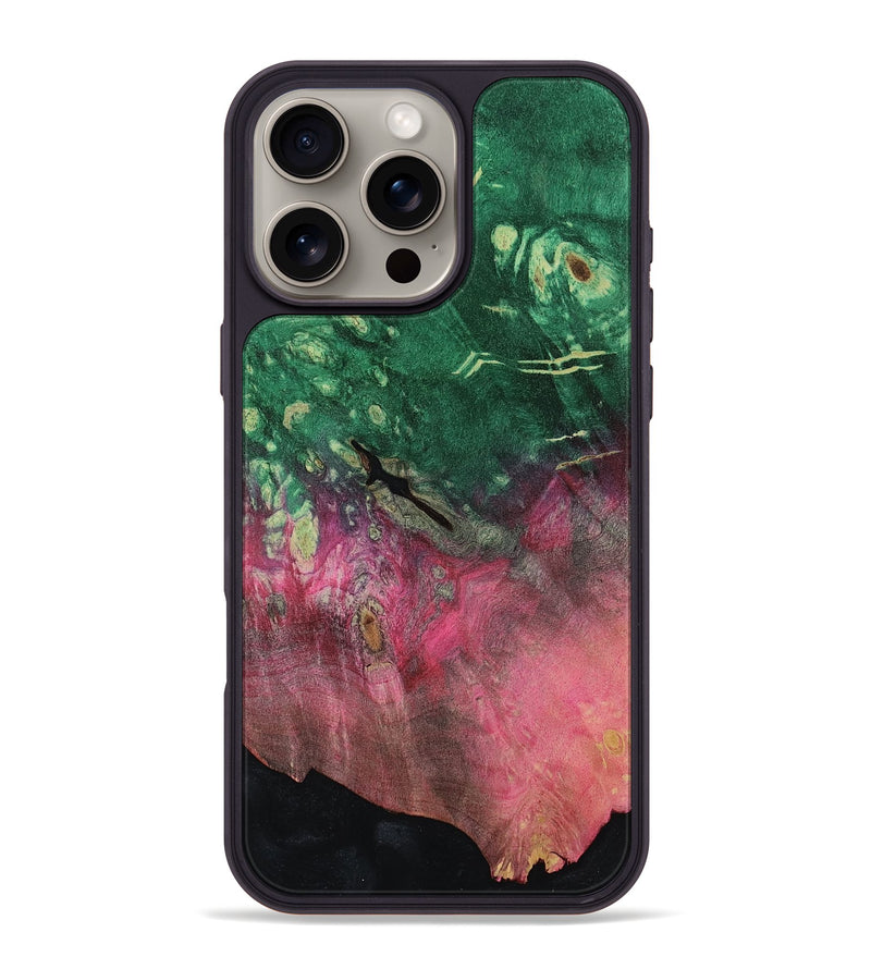 iPhone 16 Pro Max Wood Phone Case - Ricardo (Wood Burl, 813070)