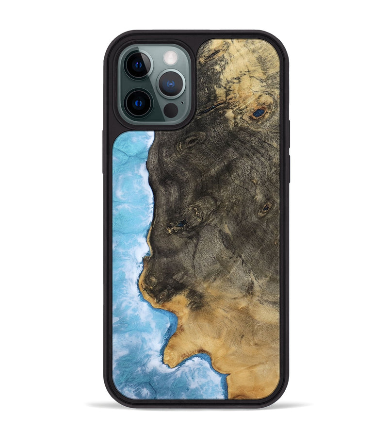 iPhone 12 Pro Max Wood Phone Case - Tarsha (Coastal, 813073)