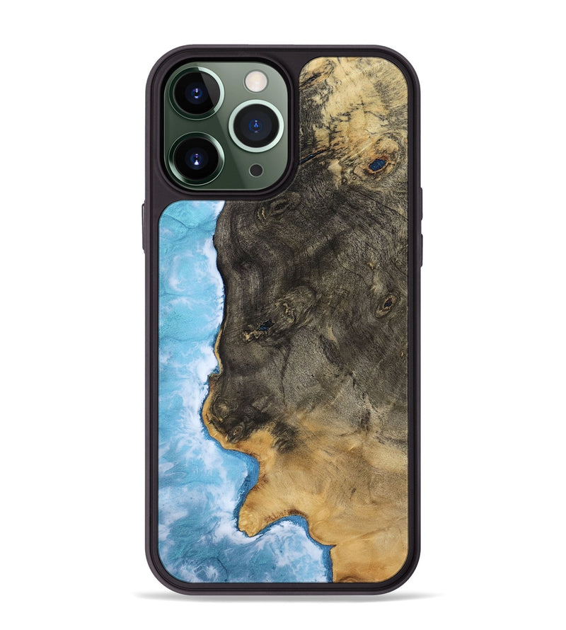 iPhone 13 Pro Max Wood Phone Case - Tarsha (Coastal, 813073)