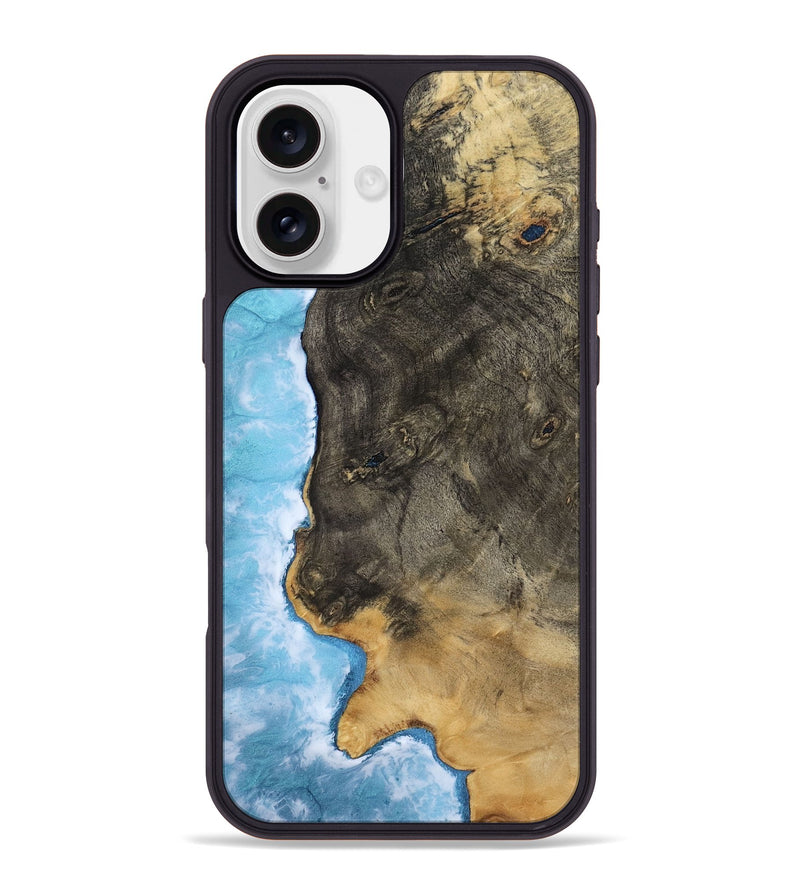 iPhone 16 Plus Wood Phone Case - Tarsha (Coastal, 813073)