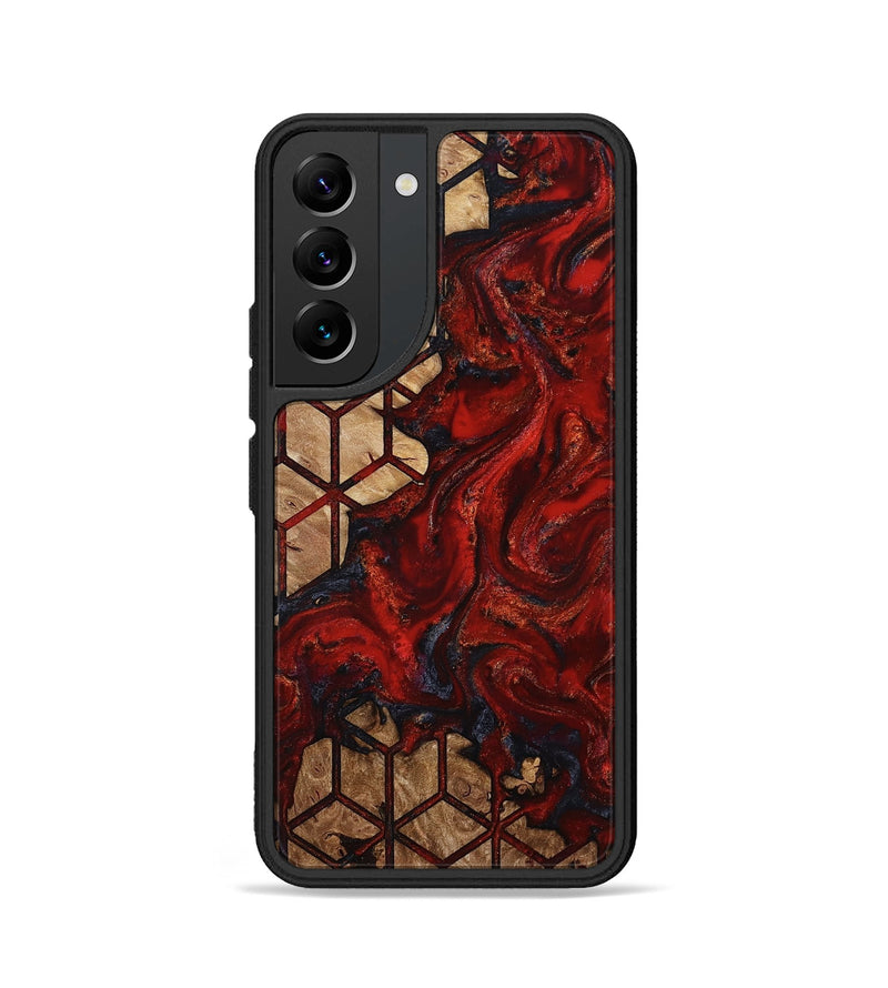 Galaxy S22 Wood Phone Case - Halle (Pattern, 813074)