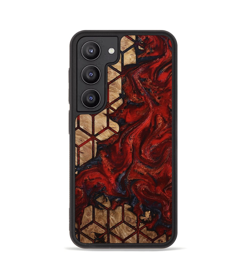 Galaxy S23 Wood Phone Case - Halle (Pattern, 813074)