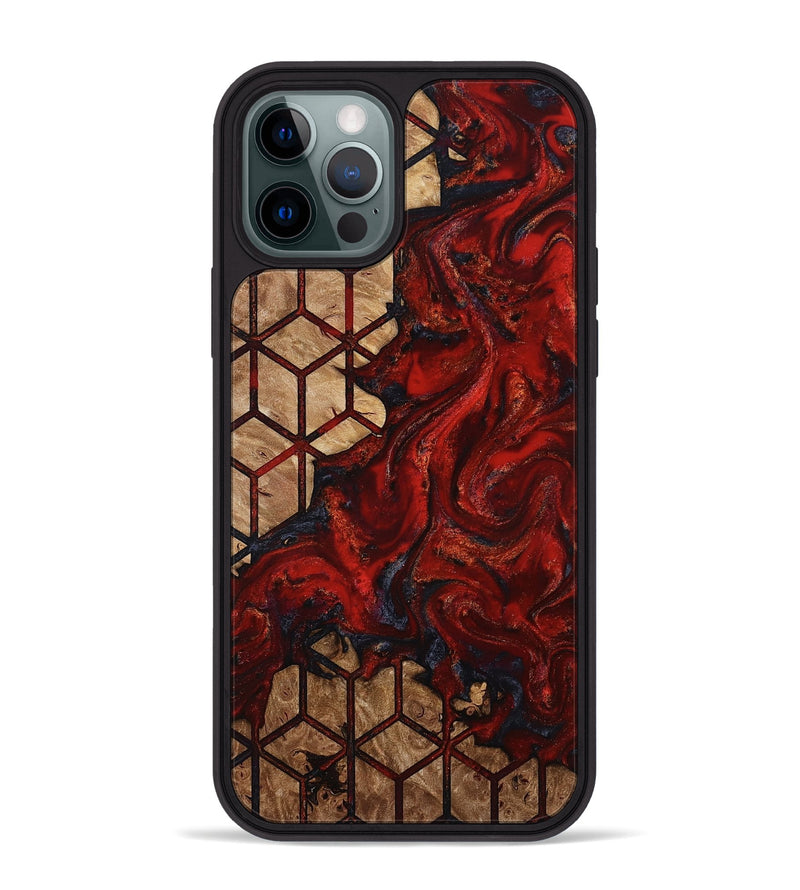 iPhone 12 Pro Max Wood Phone Case - Halle (Pattern, 813074)