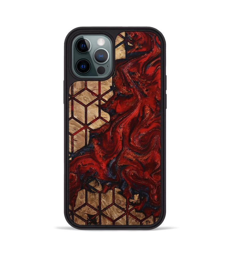 iPhone 12 Pro Wood Phone Case - Halle (Pattern, 813074)